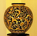 Новітня ваза з кераміки, Кальтаджироне, Сицилія, ручний розпис.
