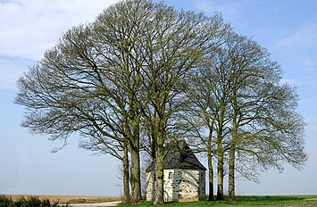 Chapelle du Chêneau, classé comme monument avec son environnement