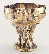 Christian van Vianen, Standing cup, 1640-41, Waddesdon Manor