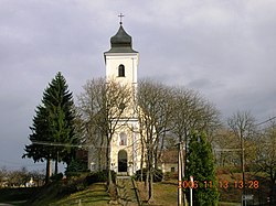 A nemesrádói Szentháromság-templom. Fotó: Pálfi Rudolf