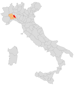 Circondario di Tortona – Localizzazione