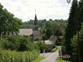 Le bourg de Clarbec