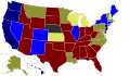 Control of US State Governments after the 2018 Midterm Elections