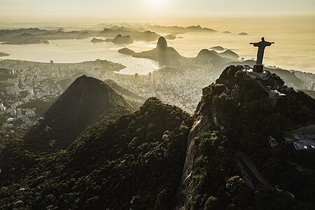 Cristo Redentor, Rio de Janeiro, RJ por Donatas Dabravolskas