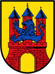 Das Wappen von Soltau, wie es seit dem frühen 19. Jahrhundert aussieht.