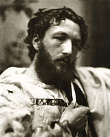 Portrét malíře Frederica Leightona v renesančním kostýmu