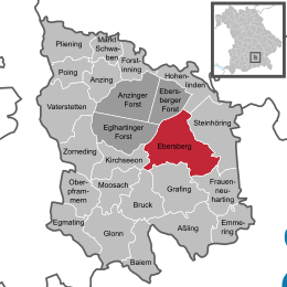 Ebersberg - Localizazion