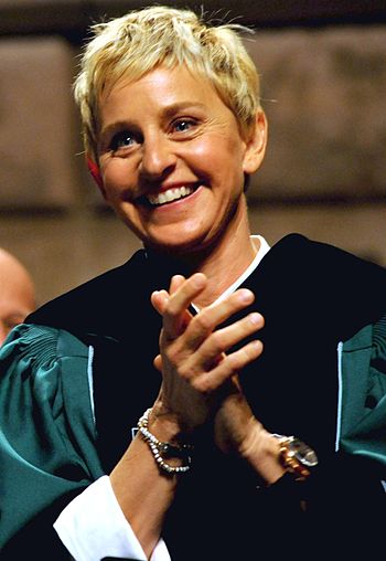 English: Ellen DeGeneres in 2009.