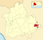 Расположение муниципалитета Эстепа на карте провинции