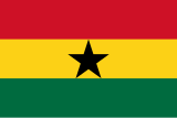 Bandera de Ghana