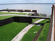 Fort of the Nativity (Forte do Presépio), in Belém city, Brazil.