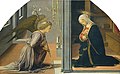 «Благовещение» (ок. 1435-1440) Филиппо Липпи.