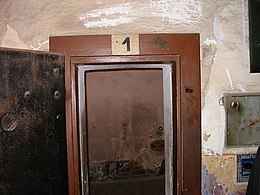 Celica, v kateri je bil zaprt Gavrilo Princip