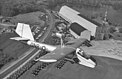 Goodyear GA-447 Inflatoplane}} en vol.
