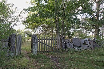 Grinden till Borgholms fyrplats.