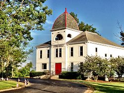 Township hall at Gustavus Center