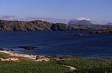 Quinag and Scourie across the Sound of Handa