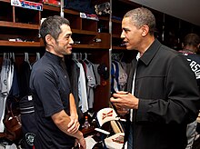Suzuki on Suzuki Meeting President Barack Obama Before The 2009 All Star Game On
