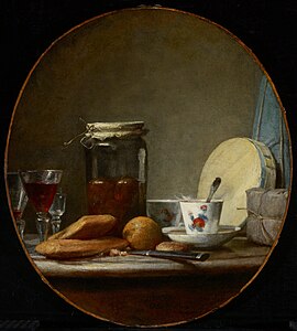 Le Bocal d'abricots, 1758 – Musée des beaux-arts de l'Ontario, Toronto.