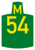 Metropolitan route M54 shield