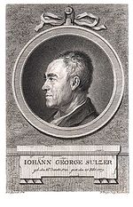 Johann Georg Sulzer.