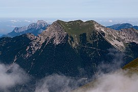 Kohlbergspitze vaadatuna Gartnerwandilt