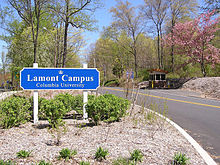 Lamont Campus entrance in Palisades, New York LDEO Entrance.jpg