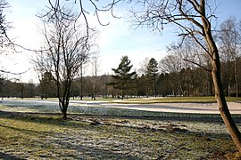 Der Schlosspark wird heute als Golfplatz genutzt.