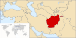 Ubicacio de l'Afganistan