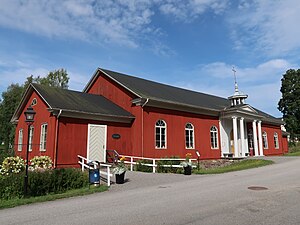 Kyrkan i Loka brunn.