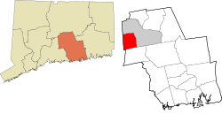 Middlefield's location within the Lower Connecticut River Valley Planning Region and the state of Connecticut