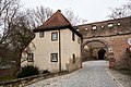 Mainbernheimer Tor, Vorwerk, von Westen weitere Bilder