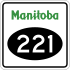 Provincial Road 221 shield