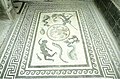 Mosaico de Pompeya con motivo marino