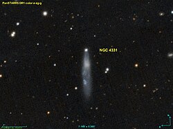 Выгляд NGC 4331