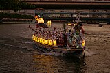 天満橋上流 （天神祭の船渡御）