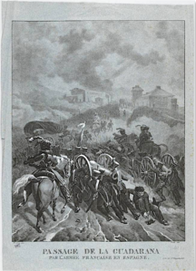 Passage de la Guadarrama par l'armée française en Espagne