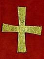 Золотий нагрудний хрест з Італії або субальпійського регіону, VI—VII століття