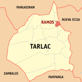 Ramos na Tarlac Coordenadas : 15°40'0"N, 120°38'30"E