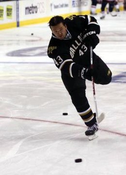 Philippe Boucher avec les Stars de Dallas