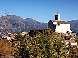 The church of San Quilicu, in Poggio-di-Venaco