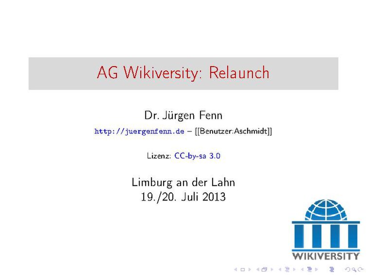 Datei:Praesentation AG Wikiversity Relaunch 2013.pdf