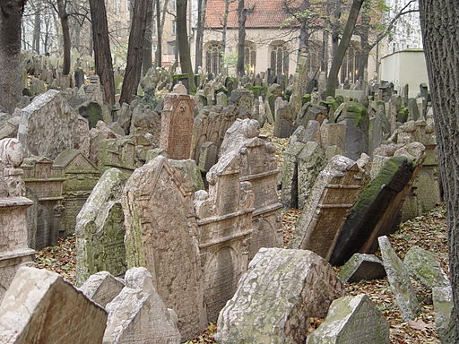 Prague - Vieux cimetière juif