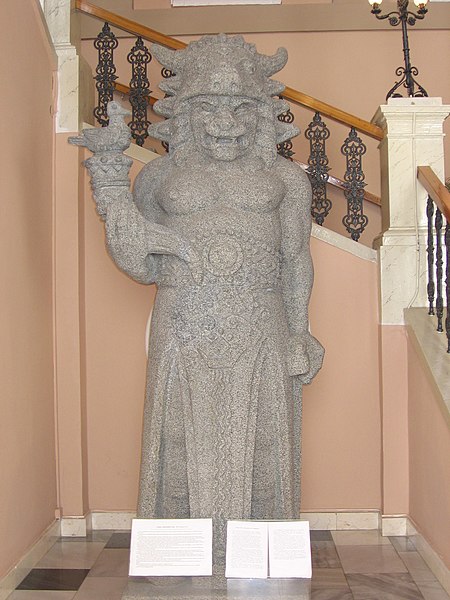 Pierwsza oryginalna rzeźba Radogosta znajdująca się w ratuszu we Frenštácie