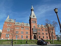 Il Sage Hall dell'Università Cornell