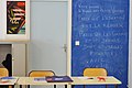 Salle de classe de l'école des Petits Voisins.