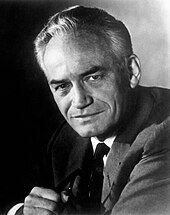 Barry Goldwater, whose libertarian-oriented challenge to authority had a major impact on the libertarian movement Senator Goldwater 1960.jpg
