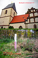 Dorfkirche Hohendorf: Kirche (mit Ausstattung), dazu Kirchhof mit Umfassungsmauer sowie ein barocker Grabstein und ein barockes Grabmal auf dem Kirchhof