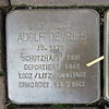 Stolperstein für Adolf Devries
