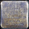 Stolperstein für Klara Siegellack (Thieboldsgasse 134)